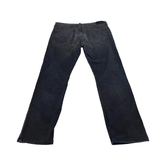 Paige‎ Men’s Lennox Jeans Black Tapered Stretch Denim Size 36 - Picture 2 of 5